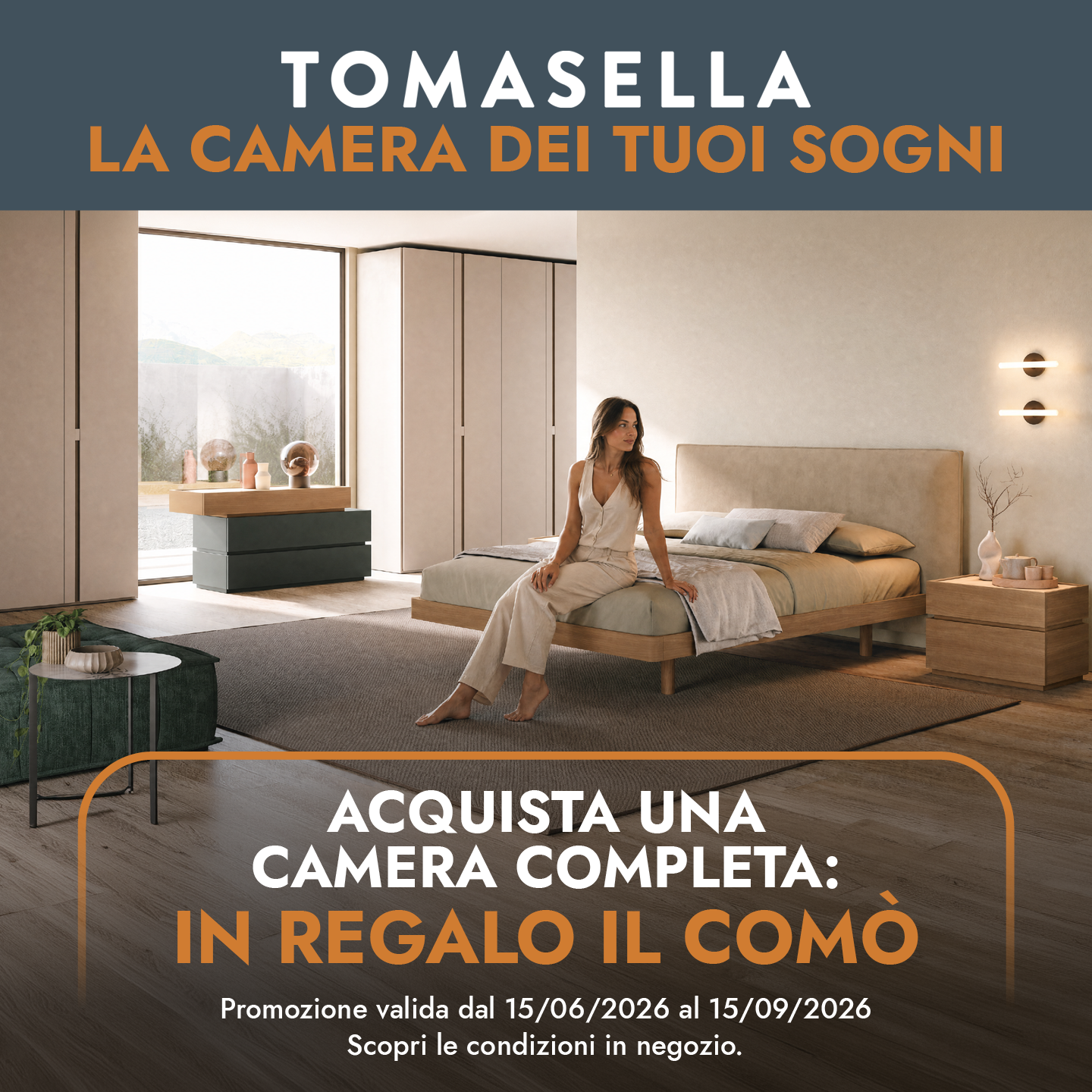 Promozione Tomasella camera da letto